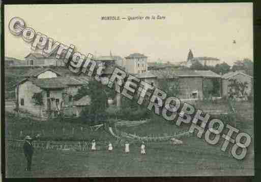 Ville de MONSOLS Carte postale ancienne