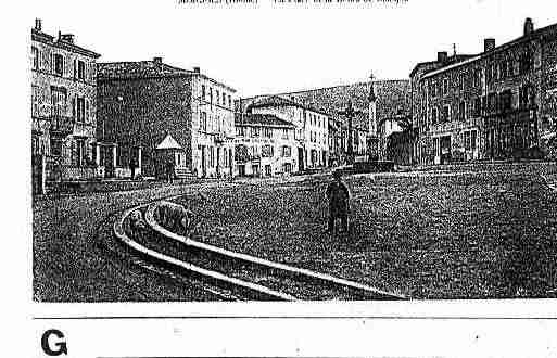 Ville de MONSOLS Carte postale ancienne