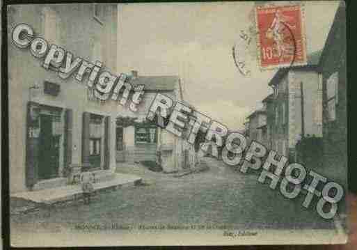 Ville de MONSOLS Carte postale ancienne