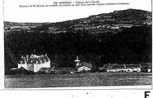 Ville de MONSOLS Carte postale ancienne Ville de MONSOLS Carte postale ancienne