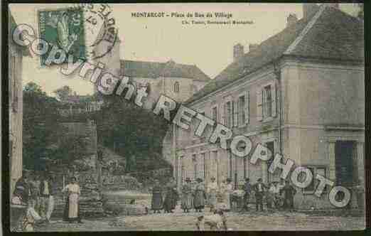 Ville de MONTARLOT Carte postale ancienne