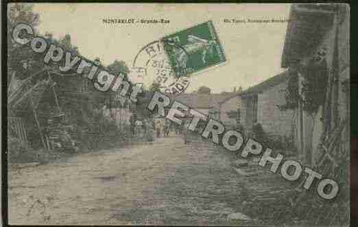 Ville de MONTARLOT Carte postale ancienne