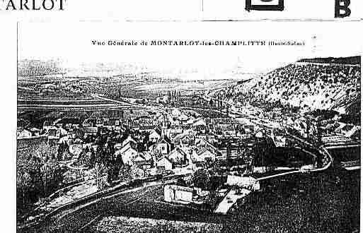 Ville de MONTARLOT Carte postale ancienne