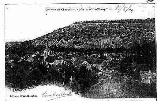 Ville de MONTARLOT Carte postale ancienne