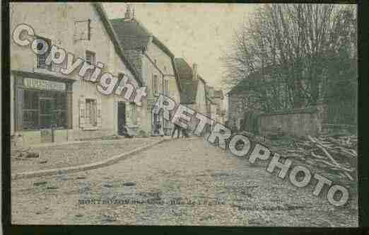 Ville de MONTBOZON Carte postale ancienne