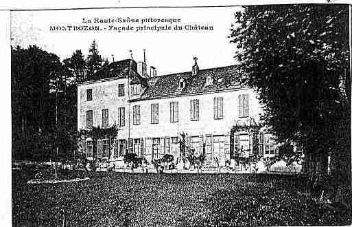 Ville de MONTBOZON Carte postale ancienne