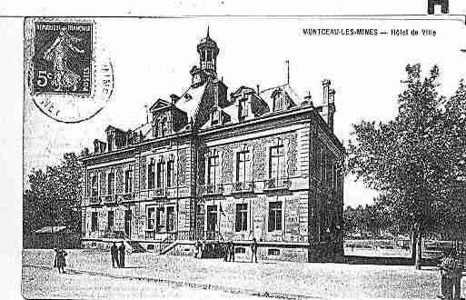 Ville de MONTCEAULESMINES Carte postale ancienne Ville de MONTCEAULESMINES Carte postale ancienne