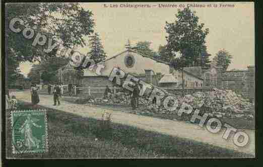 Ville de MONTCEAUXLESPROVINS Carte postale ancienne