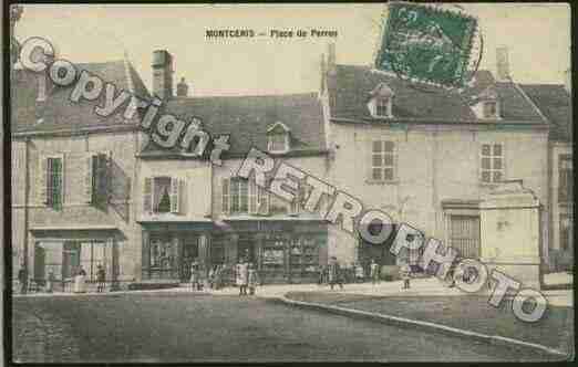 Ville de MONTCENIS Carte postale ancienne