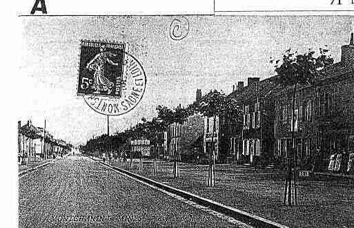 Ville de MONTCHANIN Carte postale ancienne