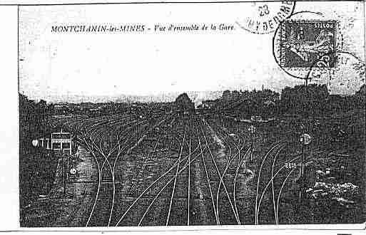 Ville de MONTCHANIN Carte postale ancienne Ville de MONTCHANIN Carte postale ancienne