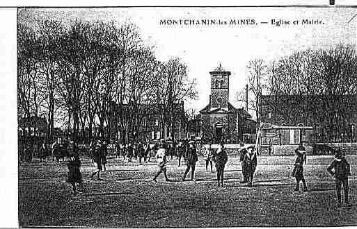 Ville de MONTCHANIN Carte postale ancienne Ville de MONTCHANIN Carte postale ancienne