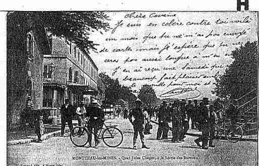 Ville de MONTCHANIN Carte postale ancienne