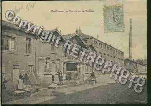 Ville de MONTCHANIN Carte postale ancienne