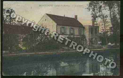 Ville de MONTCOURTFROMONVILLE Carte postale ancienne