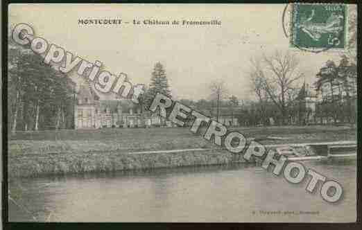 Ville de MONTCOURTFROMONVILLE Carte postale ancienne