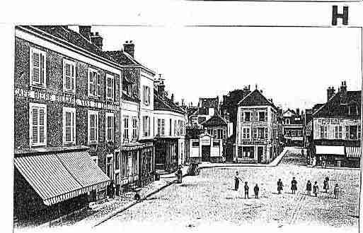 Ville de MONTEREAUFAUTYONNE Carte postale ancienne