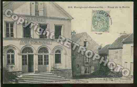 Ville de MONTGE Carte postale ancienne