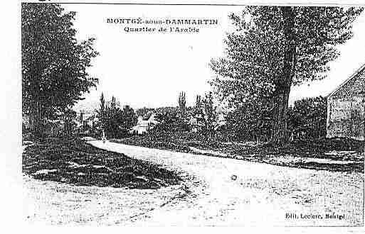 Ville de MONTGE Carte postale ancienne