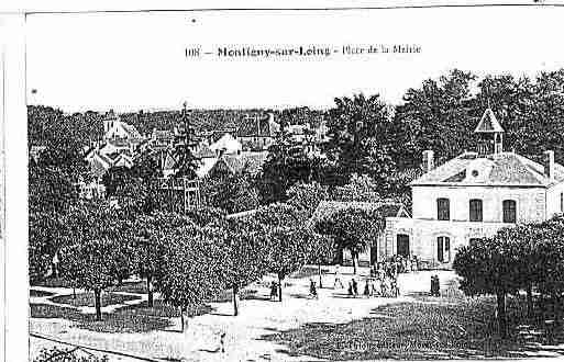 Ville de MONTIGNYSURLOING Carte postale ancienne