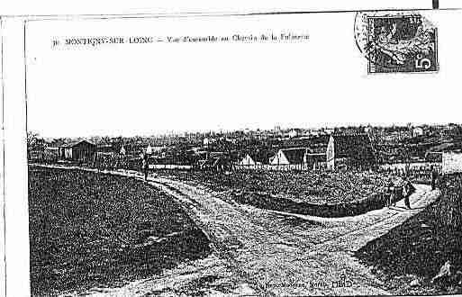 Ville de MONTIGNYSURLOING Carte postale ancienne