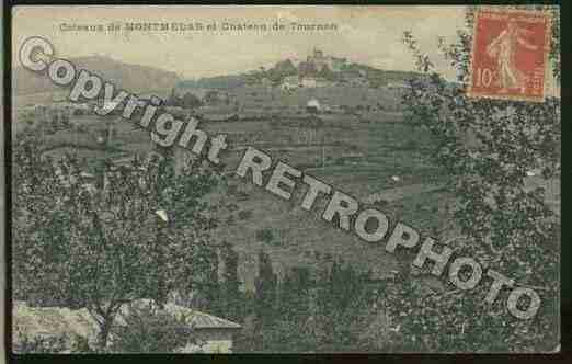 Ville de MONTMELASSAINTSORLIN Carte postale ancienne Ville de MONTMELASSAINTSORLIN Carte postale ancienne