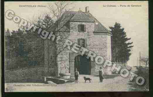 Ville de MONTMELASSAINTSORLIN Carte postale ancienne