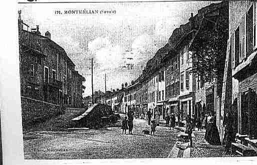 Ville de MONTMELIAN Carte postale ancienne