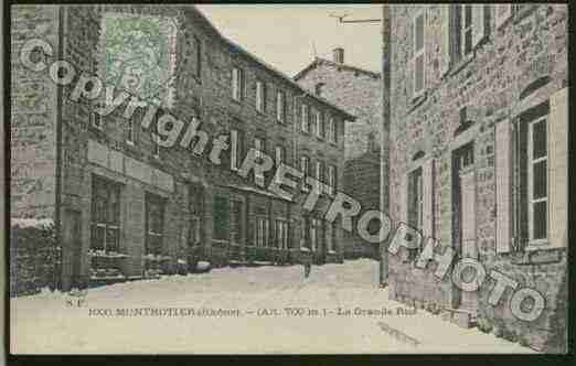 Ville de MONTROTTIER Carte postale ancienne