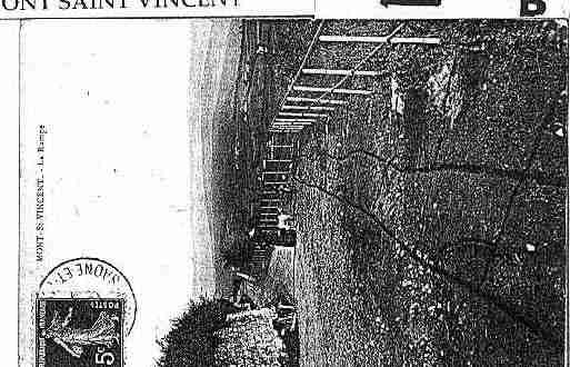 Ville de MONTSAINTVINCENT Carte postale ancienne