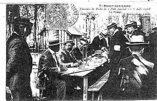 Ville de MORETSURLOING Carte postale ancienne