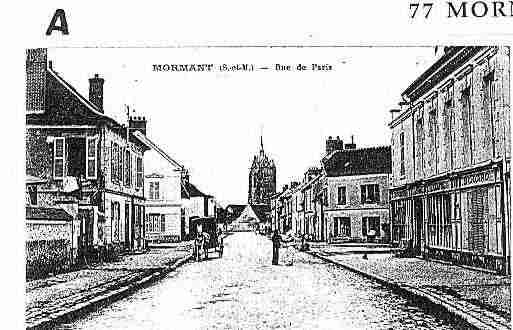 Ville de MORMANT Carte postale ancienne