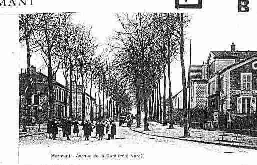 Ville de MORMANT Carte postale ancienne