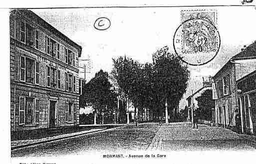 Ville de MORMANT Carte postale ancienne