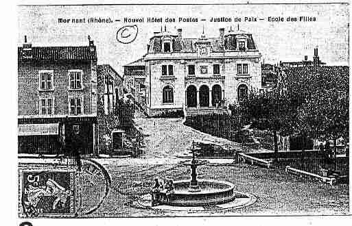 Ville de MORNANT Carte postale ancienne