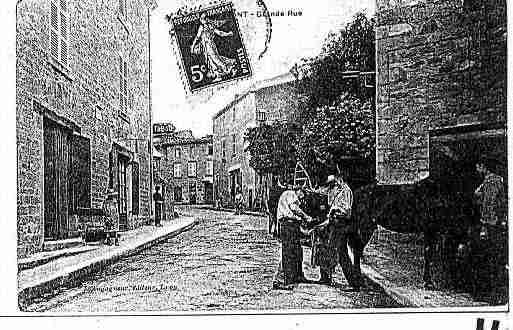 Ville de MORNANT Carte postale ancienne