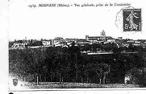 Ville de MORNANT Carte postale ancienne