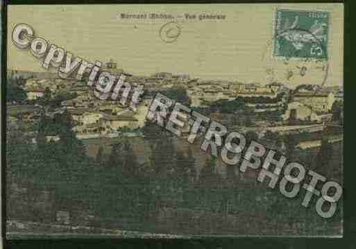 Ville de MORNANT Carte postale ancienne