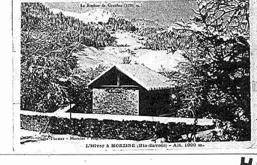 Ville de MORZINE Carte postale ancienne