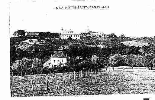 Ville de MOTTESAINTJEAN(LA) Carte postale ancienne