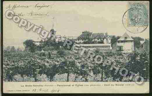 Ville de MOTTESERVOLEX(LA) Carte postale ancienne