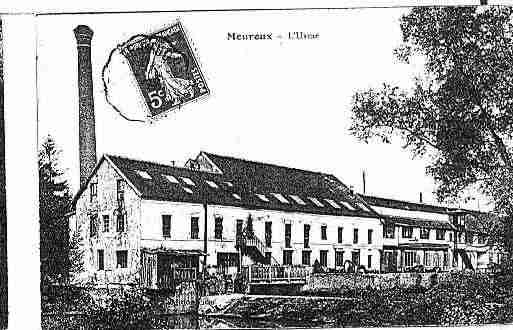 Ville de MOUROUX Carte postale ancienne