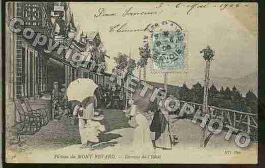 Ville de MOUXY Carte postale ancienne