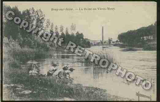 Ville de MOUYSURSEINE Carte postale ancienne