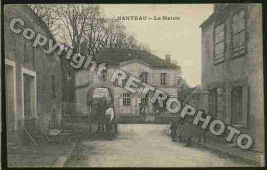 Ville de NANTEAUSURLUNAIN Carte postale ancienne