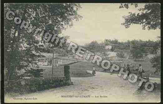 Ville de NANTEAUSURLUNAIN Carte postale ancienne Ville de NANTEAUSURLUNAIN Carte postale ancienne