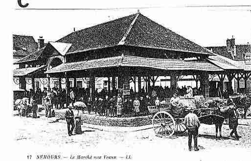 Ville de NEMOURS Carte postale ancienne