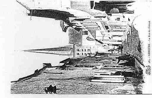 Ville de NEMOURS Carte postale ancienne