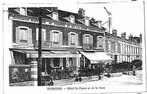 Ville de NEMOURS Carte postale ancienne