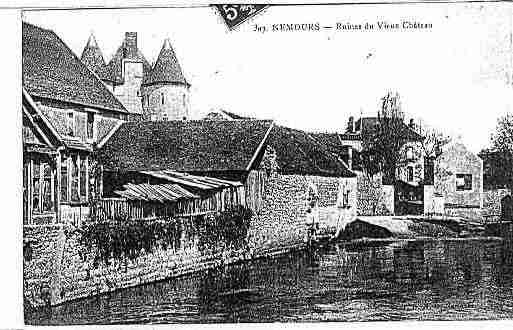 Ville de NEMOURS Carte postale ancienne